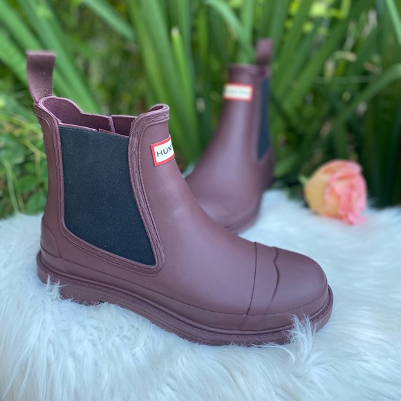 NEW | HUNTER Men's Commando Chelsea Boots - Picture 4 of 7